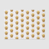 Sweet Bees Baby Shower Tissuepapier (Voorkant)