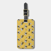 Sweet Bees Luggage Tag  Bagagelabel (Voorkant verticaal)