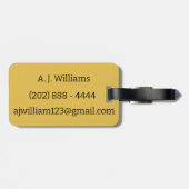 Sweet Bees Luggage Tag  Bagagelabel (Achterkant horizontaal)