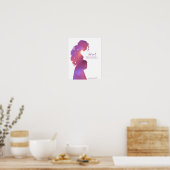 Sweet Beginnings - Zwangerschapskunst Poster (Keuken)