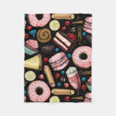 Sweet-behandelingen Fleece Deken (Voorkant)