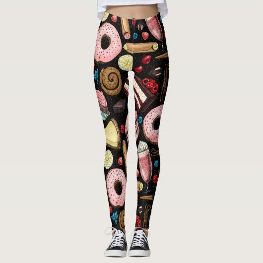 Sweet-behandelingen Leggings (Voorkant)