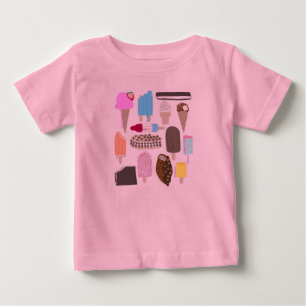 Sweet behandelt shirt icecream