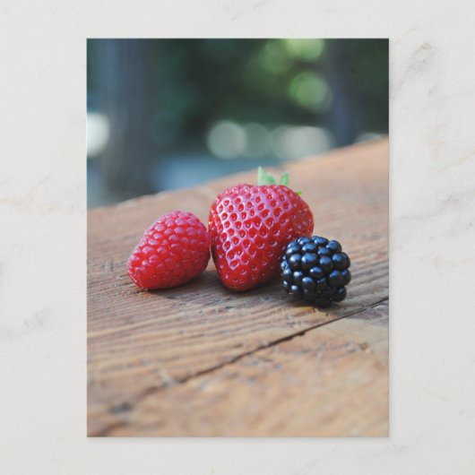 Sweet Berries Briefkaart (Voorkant)