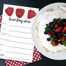 Sweet berry advies baby shower spel