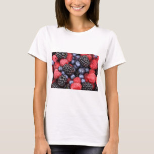 Sweet Berry Medley Print T-shirt
