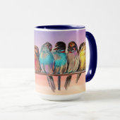 Sweet Bird Art sur Mug Cup (Devant droit)