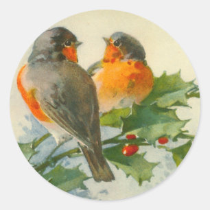 Sweet Birds Briefkaart Print Stickers Labels