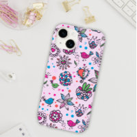 Sweet Birdsong Floral rose coque iphone