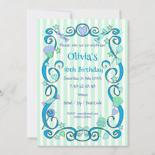 Sweet Birthday Girl Invitation