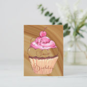 Sweet Birthday Kaart (Staand voorkant)