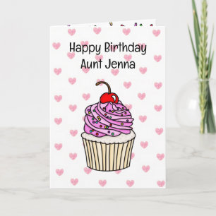 Sweet Birthday Kaart voor haar   Birthday CupCake