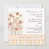 Sweet Blooms Pasen Kaart (Achterkant)