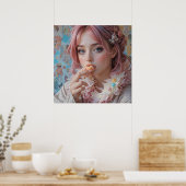 Sweet Blossom Dream Poster (Keuken)