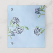 Sweet Blueberry Waterverf (Buitenkant ongevouwen)