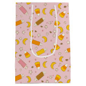 Sweet Boo Pink Halloween Snoep Trick or treat Medium Cadeauzakje (Achterkant)