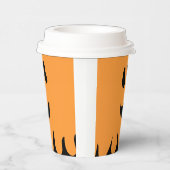 Sweet Boo Sinaasappel Papieren beker (Rechts)