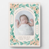 Sweet Botanicals Plaque Fotoplaat (voorkant)