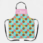 Sweet Bread Mexican Pan Conchas Schort (Voorkant)