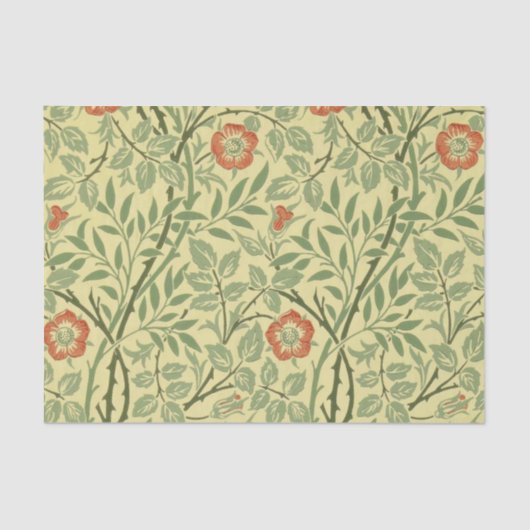Sweet Briar Pattern (door William Morris) Tissuepapier (Voorkant)