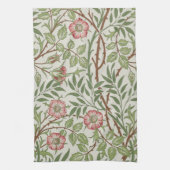 Sweet Briar Roos Vines Morris Co Theedoek (Verticaal)