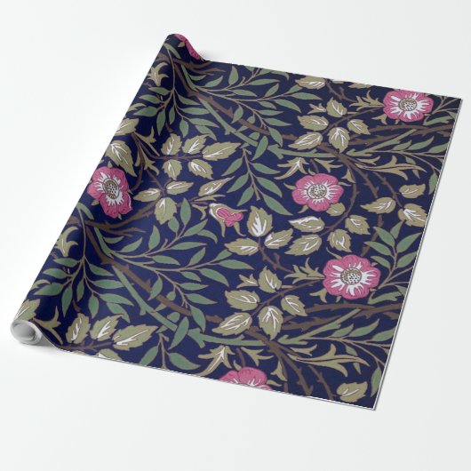 Sweet Briar, William Morris Cadeaupapier (Uitgerold)