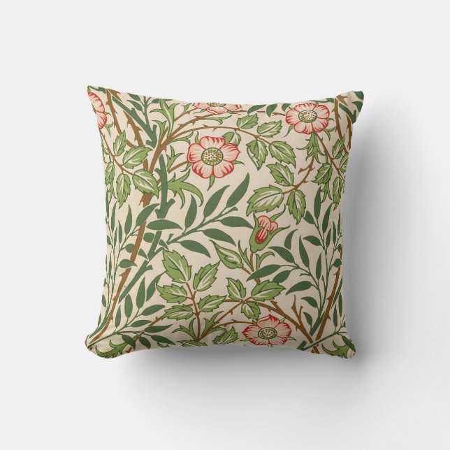 Sweet Briar William Morris Kussen (Voorkant)