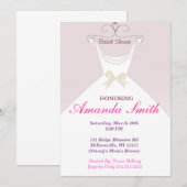 Sweet Bridal Shower Kaart (Voorkant / Achterkant)