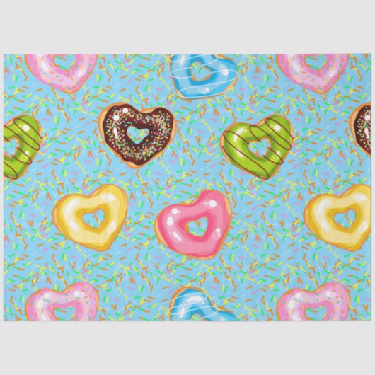 Sweet & Bright Donuts Serie Design 6 Tissuepapier (Voorkant)