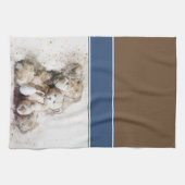 Sweet Brown Teddy Bears Kitchen Towel Theedoek (Horizontaal)