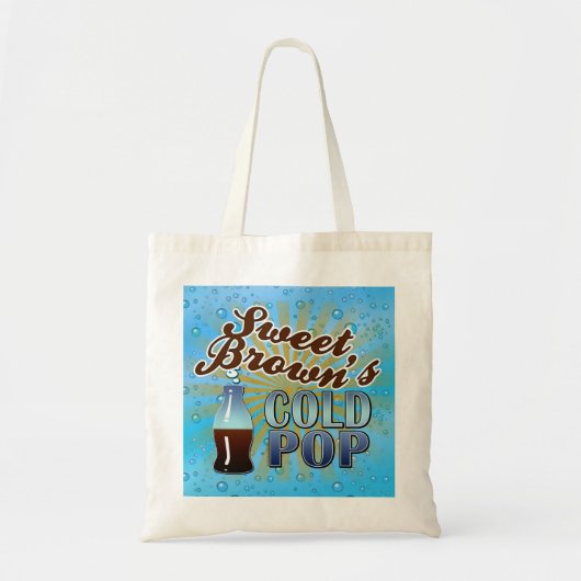 Sweet Brown's koude Pop Tote Bag (Voorkant)