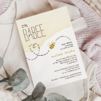 Sweet Bumblebee "Oh Babee" Baby shower