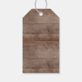 Sweet Bunny Baby shower Favor Gift Label Cadeaulabel (Achterkant)