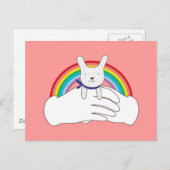 Sweet Bunny Briefkaart (Voorkant / Achterkant)