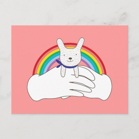 Sweet Bunny Briefkaart (Voorkant)