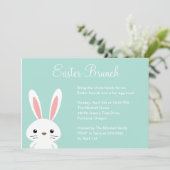 Sweet Bunny Fête de Pâques Invitation (Debout devant)