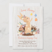 Sweet Bunny Invitations de fête d'anniversaire (Devant)
