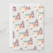 Sweet Bunny Invitations de fête d'anniversaire (Dos)