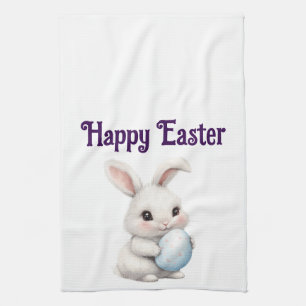 Sweet Bunny met ei keukenhanddoek