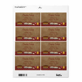 Sweet Business Étiquette (Feuille entière)