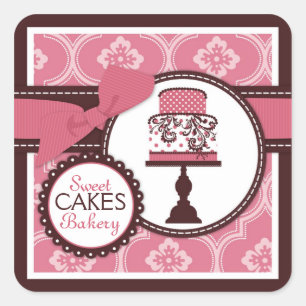 Sweet Cake Sticker Zakelijke Sticker