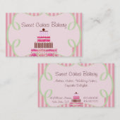 Sweet Cakes Visitekaartje (Voorkant / Achterkant)