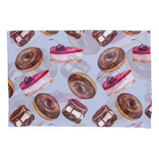 Sweet Cakes: Waterverf naadloos eten Kussensloop