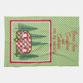 Sweet Camper Trailer Holiday Theedoek (Horizontaal)