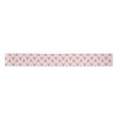 Sweet Candy Canes en Bows kerstpatroon Lint (Voorkant)