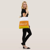 Sweet Candy Corn Halloween Loot Tote Bag (Op model)