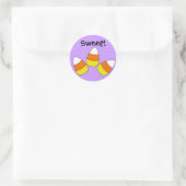 Sweet Candy Corn Halloween Sticker (Tas)