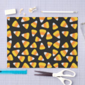 Sweet Candy Corn Halloween Tissuepapier (Craft)