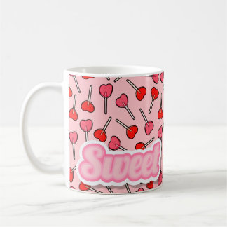 Sweet Candy Lollipop Girly Mug
