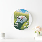 Sweet Cat Clocks Grote Klok (Huis)
